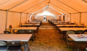 SFFC Tent with Tables